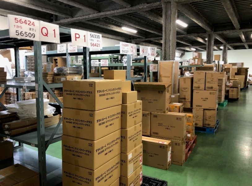 南館2F　大手外食ﾁｪｰﾝ様向けバラピッキングフロア